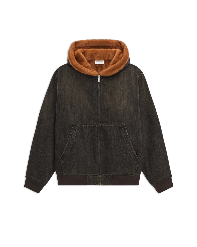 Denim Jacket Fur Lining - Drôle de Monsieur - 1