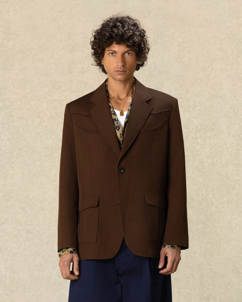 Western Single Breasted Jacket - Drôle de Monsieur - 2