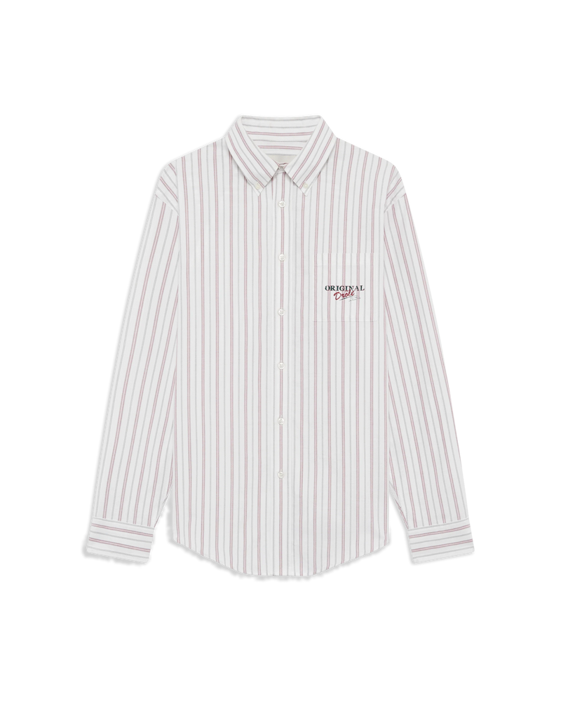 Long Sleeve Regular Stripped Shirt - Drôle de Monsieur