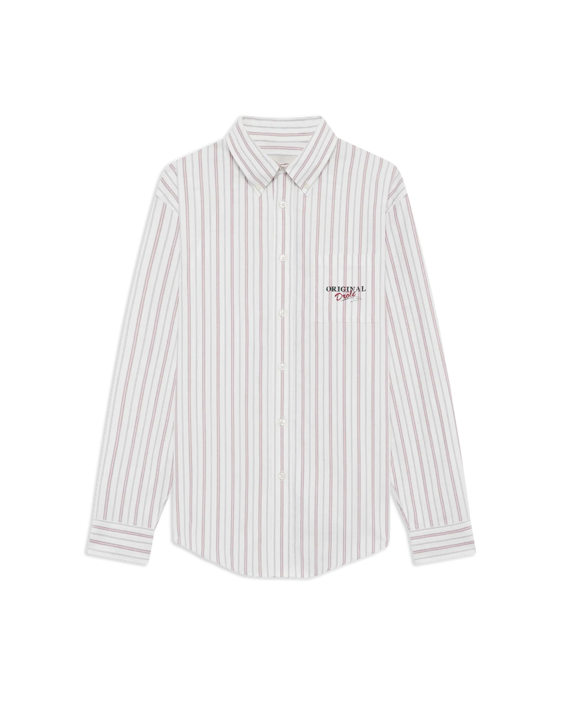 Long Sleeve Regular Stripped Shirt - Drôle de Monsieur