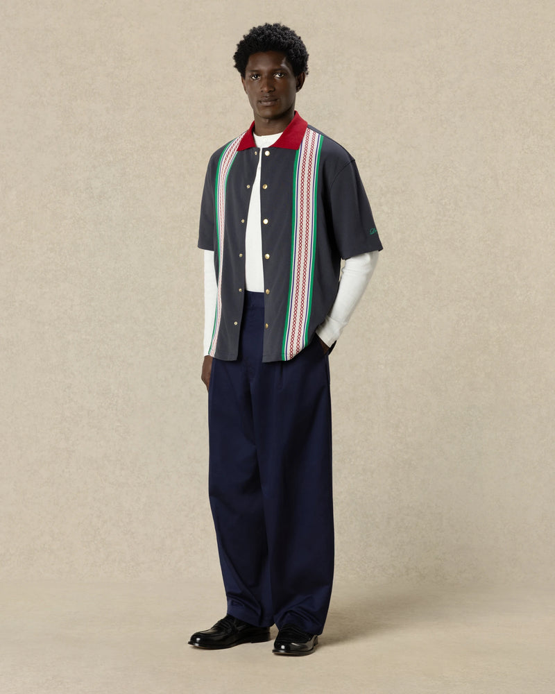 Cotton Straight Leg Trousers - Drôle de Monsieur - 2