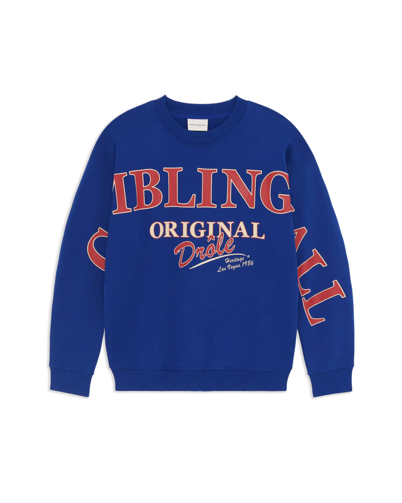 Sweatshirt imprimé Gambling Hall - Drôle de Monsieur - 1