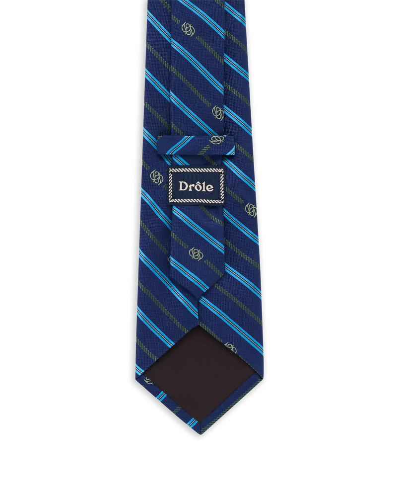 Silk Stripped Tie - Drôle de Monsieur - 2