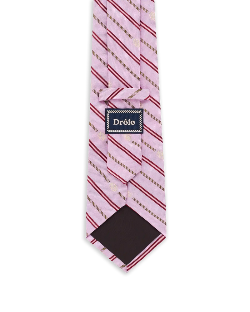 Silk Stripped Tie - Drôle de Monsieur - 2