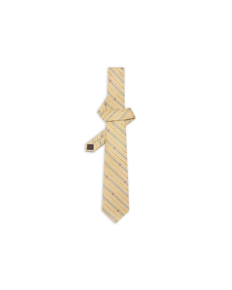 Silk Stripped Tie - Drôle de Monsieur