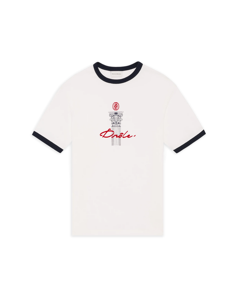 T-shirt Slim Colonne Drôle - Drôle de Monsieur - 1