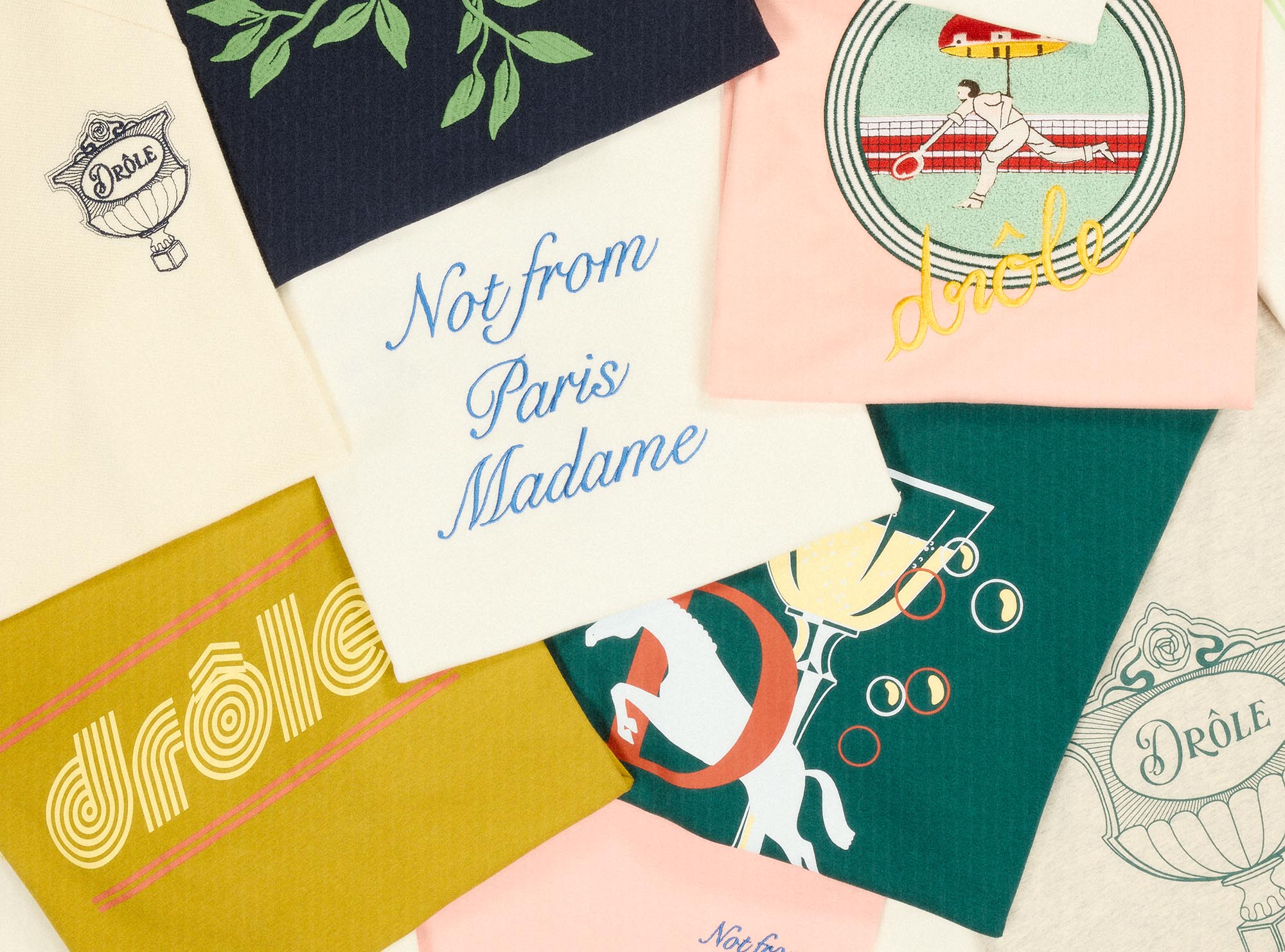 T-shirts & shirts Not From Paris Madame