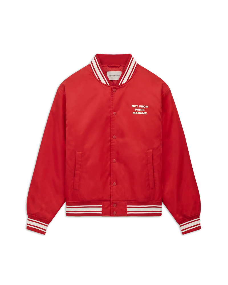 Bomber Slogan Nylon - Drôle de Monsieur - 1