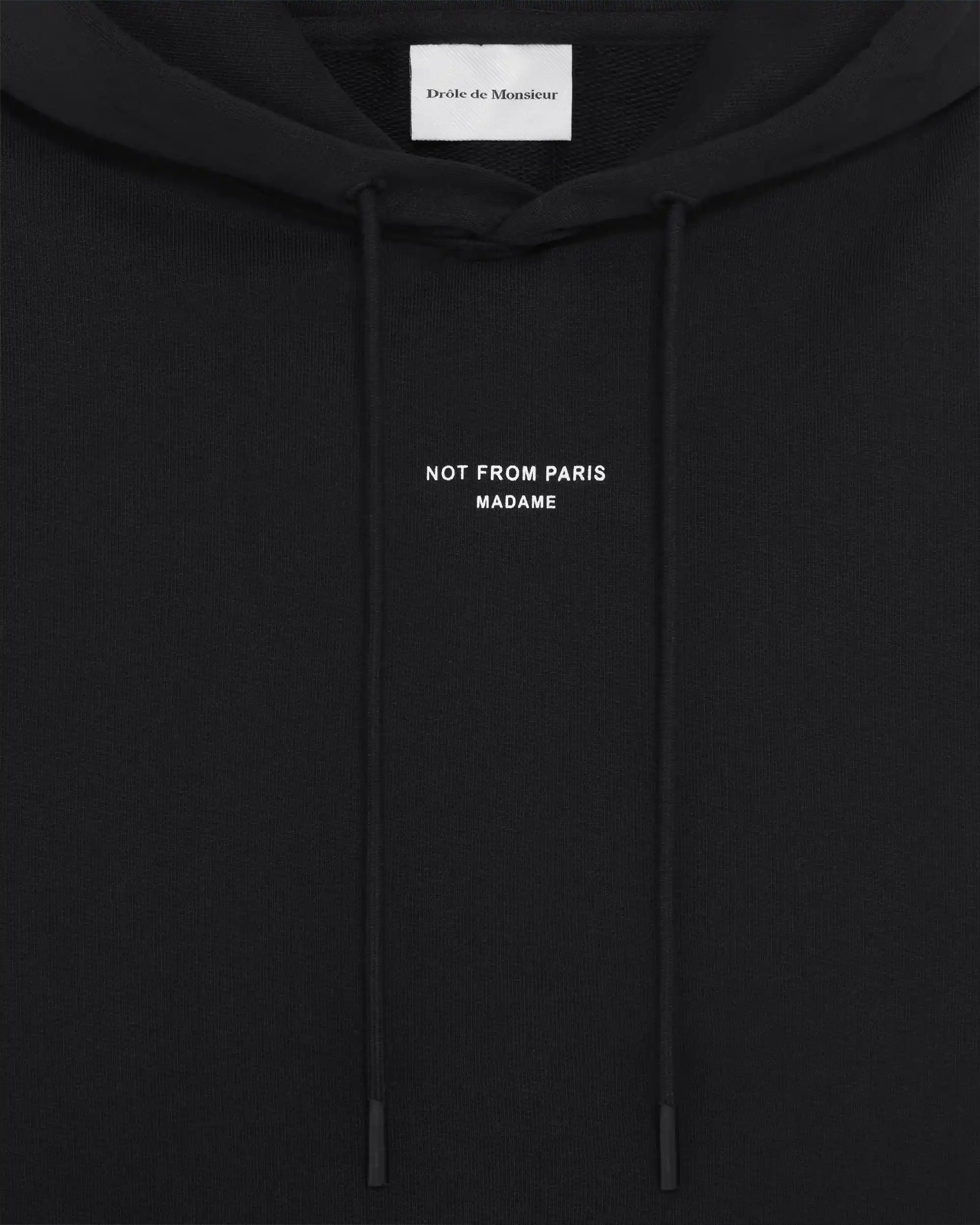 DROLE DE MONSIEUR パーカー 黒 S | VACHAMBER.COM