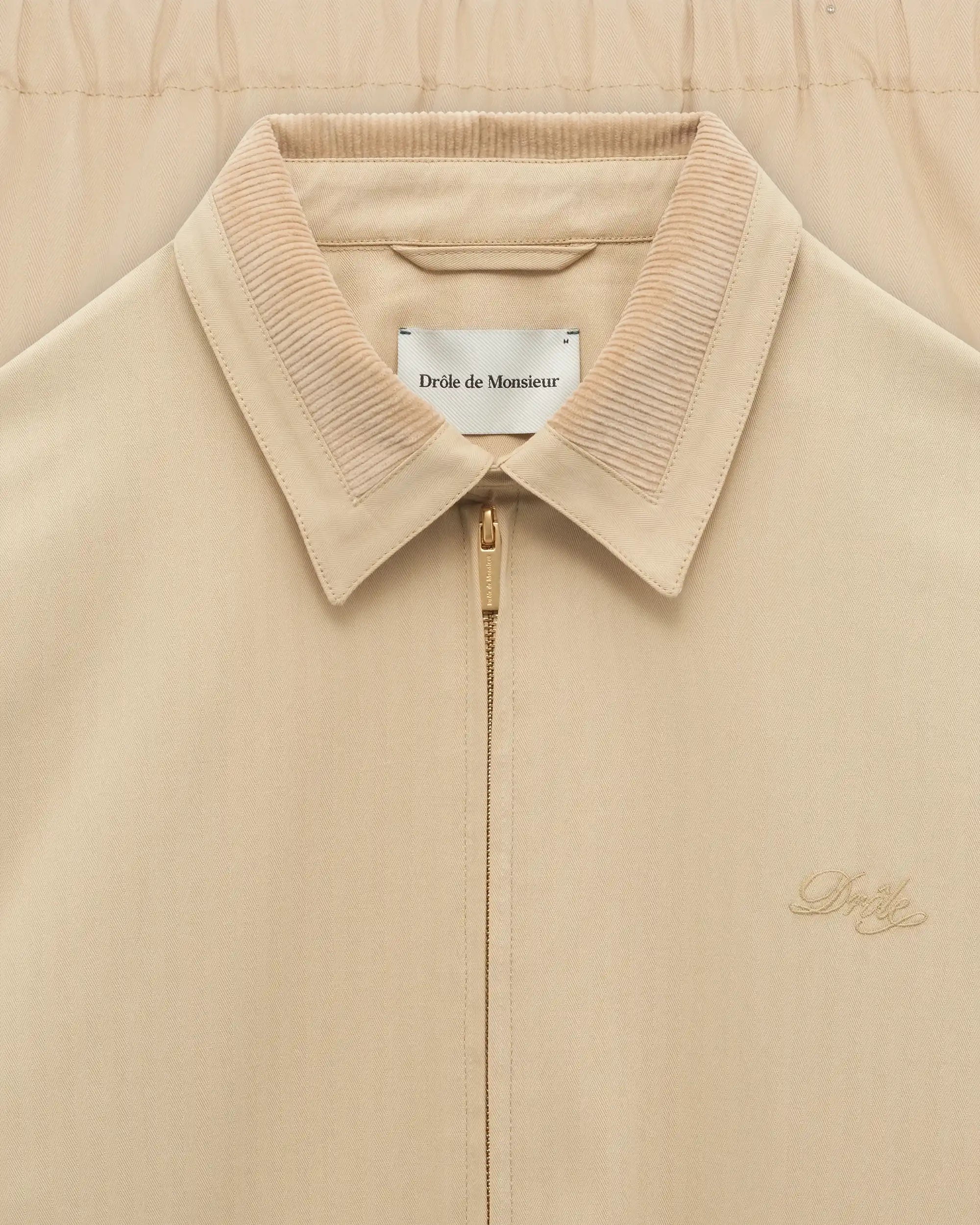 パーカー・フーディ DROLE DE MONSIEUR SS25 (HO168 CO127LIGHTPINK) Navy Cotton Slogan Hoodie