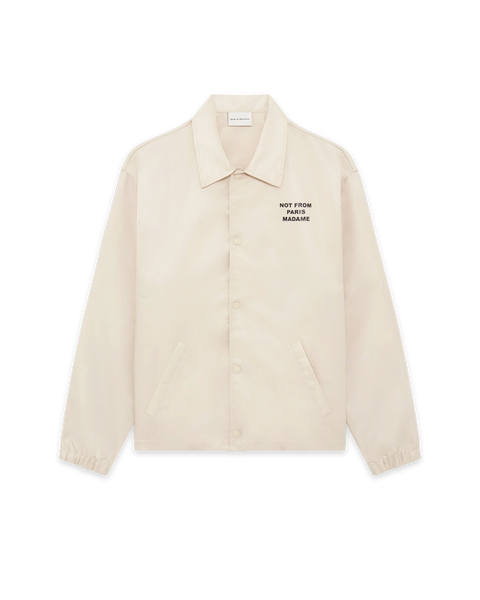 Not from Paris Madame mastic nylon jacket – Drôle de Monsieur