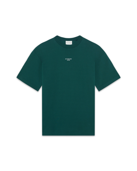 Dark Green Cotton Classic T-Shirt – Drôle de Monsieur