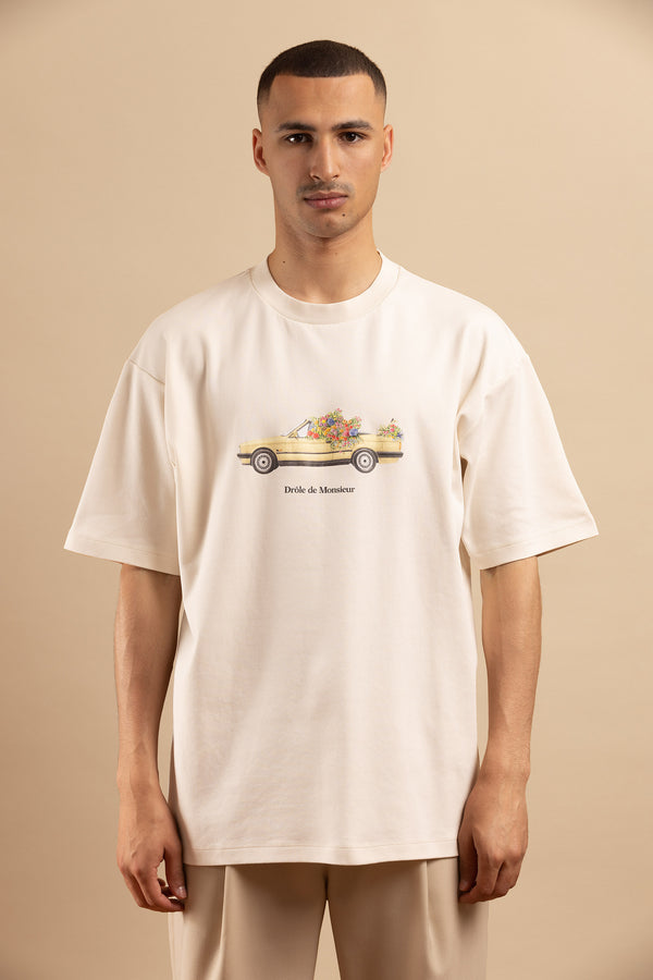 Le T-shirt Voiture Fleurie - image 2